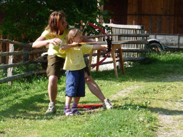 Sportbauernhof - Gasthaus Hochalmblick Krems in Kaernten Exteriör bild